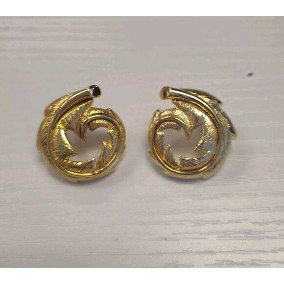 Lot Of 7 Gold Tone Jewelry 925 Sterling Silver 2 Necklaces 5 Pairs Earrings 165g - Picture 7 of 16